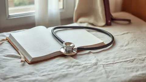 صورة تحريرية هادئة مرافقة لموضوع البوتكس والحمل