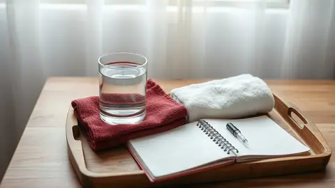 صورة تحريرية هادئة مرافقة لموضوع ماذا أعرف قبل البوتكس